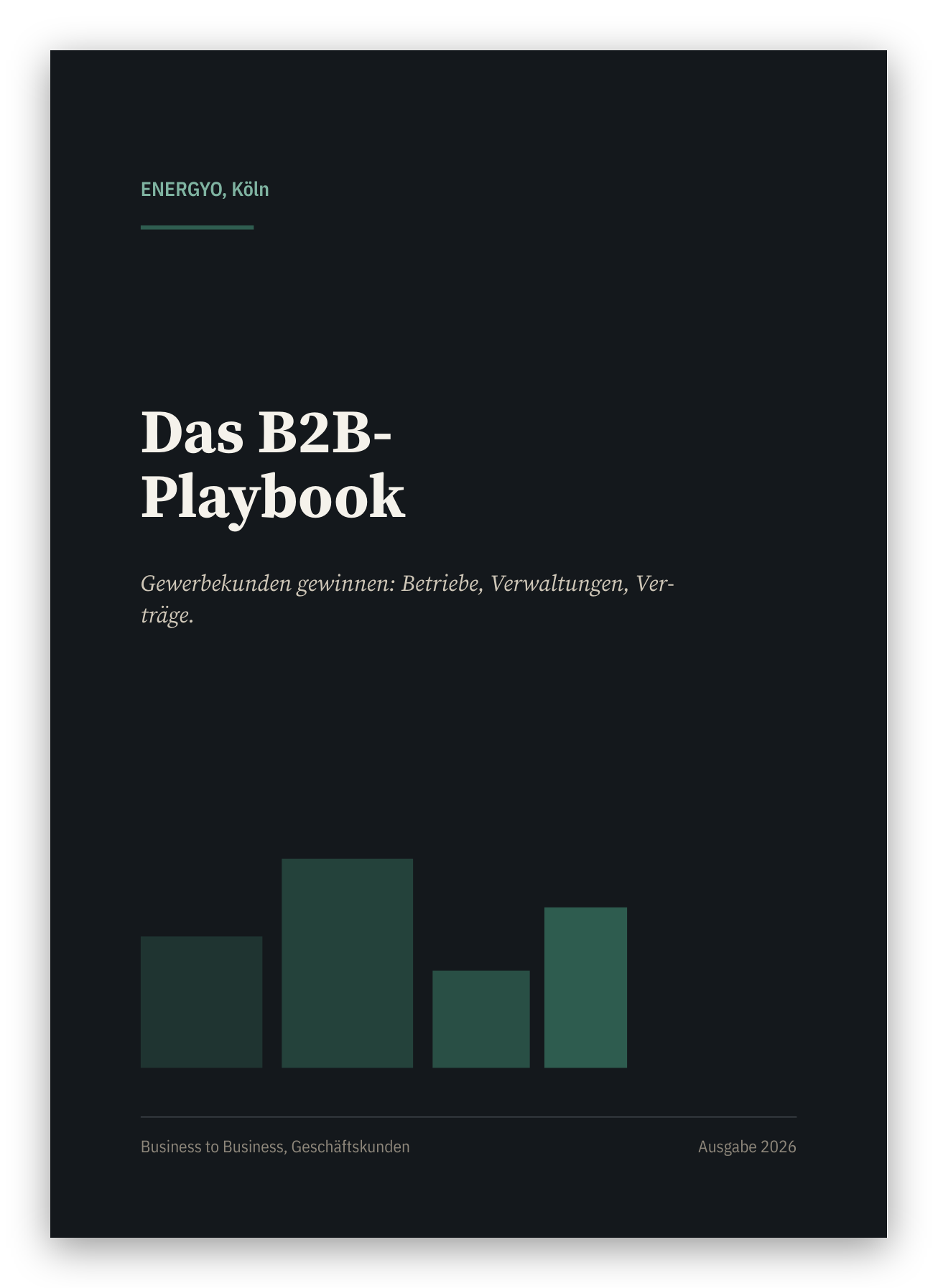 Cover: Das B2B-Playbook